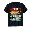 Best Dad Coach Ever Baseball And T-Shirt - Minimalist Print Unisex - T-Shirt, Sweatshirt, Hoodie