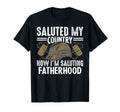 Saluted My Country Now Im Saluting T-Shirt - Novelty Apparel Men Women - T-Shirt, Sweatshirt, Hoodie