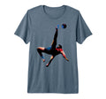 Colorful Soccer Bicycle Kick Splash T-Shirt - Aesthetic Graphic Men Women - T-Shirt, Sweatshirt, Hoodie