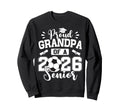 Proud Grandpa 2026 Senior Soccer Ball Sweatshirt - Minimalist Print Unisex - T-Shirt, Sweatshirt, Hoodie
