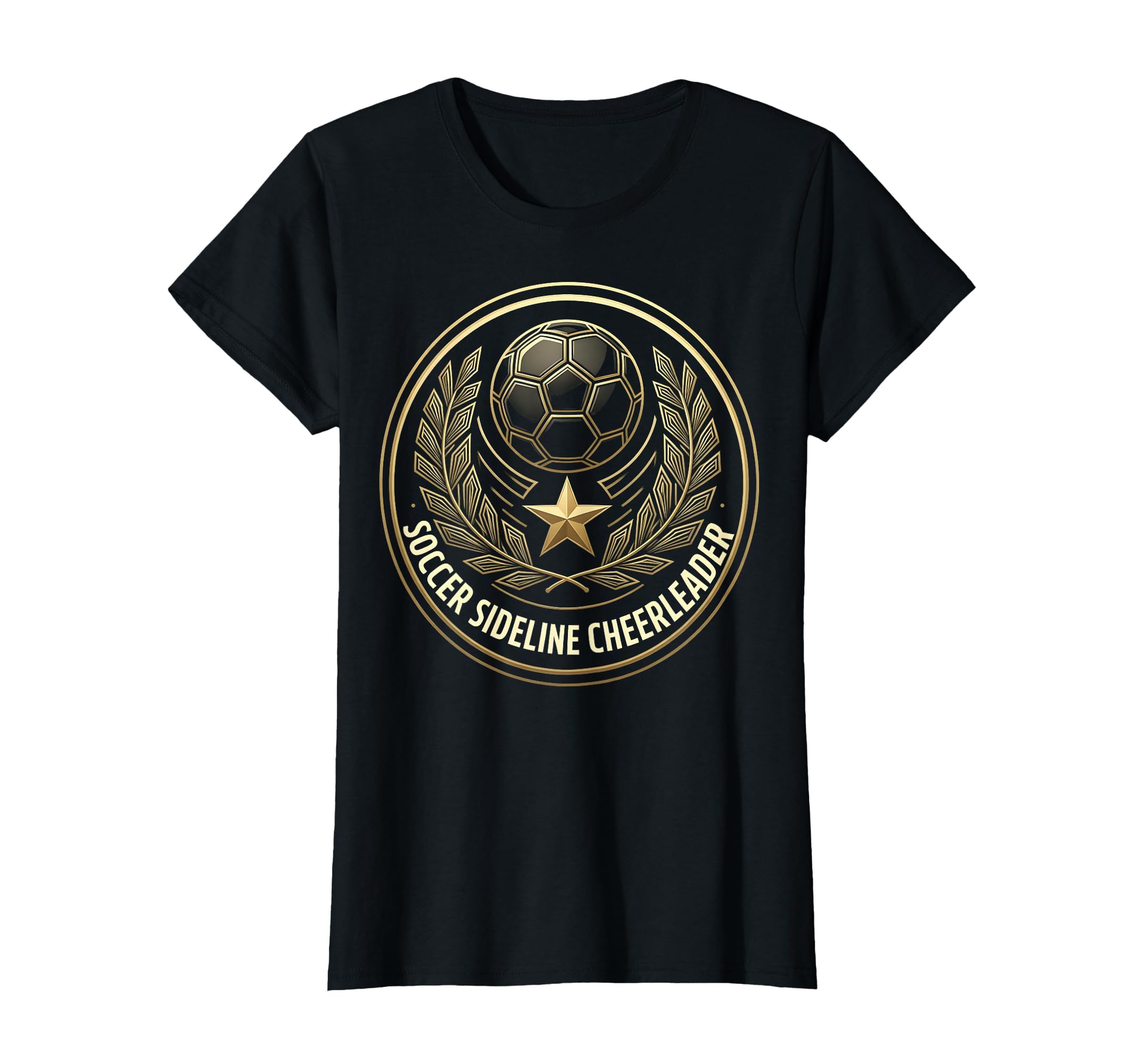 Soccer Sideline Cheerleader Mom T-Shirt - Unique Graphic Unisex - T-Shirt, Sweatshirt, Hoodie