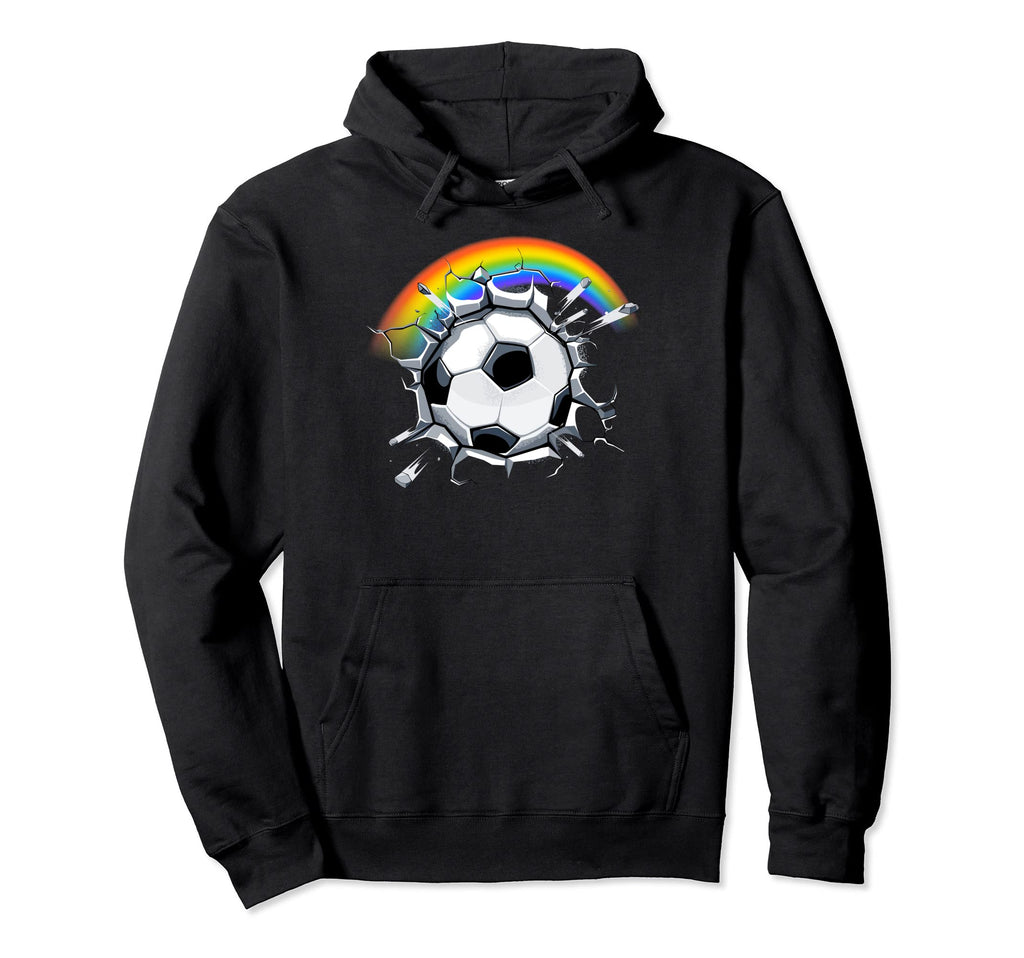 Lgbt Soccer Hoodie - Casual Everyday Wear Men Women - T-Shirt, Sweatshirt, Hoodie