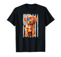 Fox Red Lab Mom Dad Flag Labrador T-Shirt - Minimalist Print Men Women - T-Shirt, Sweatshirt, Hoodie