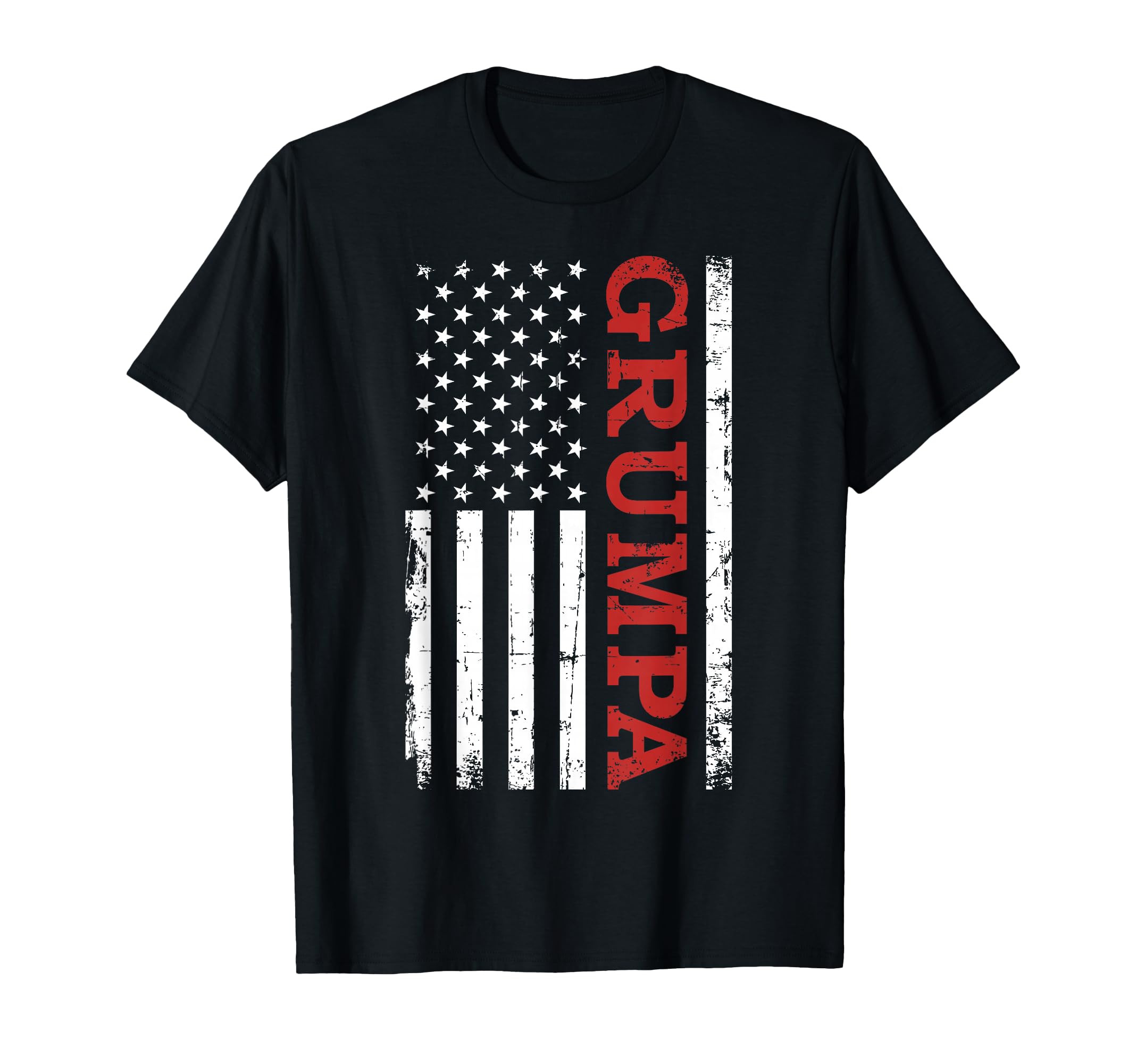 Grumpa Us American Flag Grandpa T-Shirt - Aesthetic Graphic Men Women - T-Shirt, Sweatshirt, Hoodie