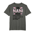 Nani Grandma Rules Nani Grandmother T-Shirt - Streetwear Style Unisex - T-Shirt, Sweatshirt, Hoodie