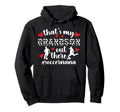 Thats My Grandson Soccer Nana Soccer Hoodie - Minimalist Print for Adults - T-Shirt, Sweatshirt, Hoodie
