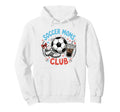Soccer Moms Club Iced Coffee Cleats Hoodie - Novelty Apparel Men Women - T-Shirt, Sweatshirt, Hoodie
