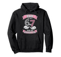 Dad 67 Birthday 7 Years Old Ribbon Hoodie - Fun Novelty Design Men Women - T-Shirt, Sweatshirt, Hoodie