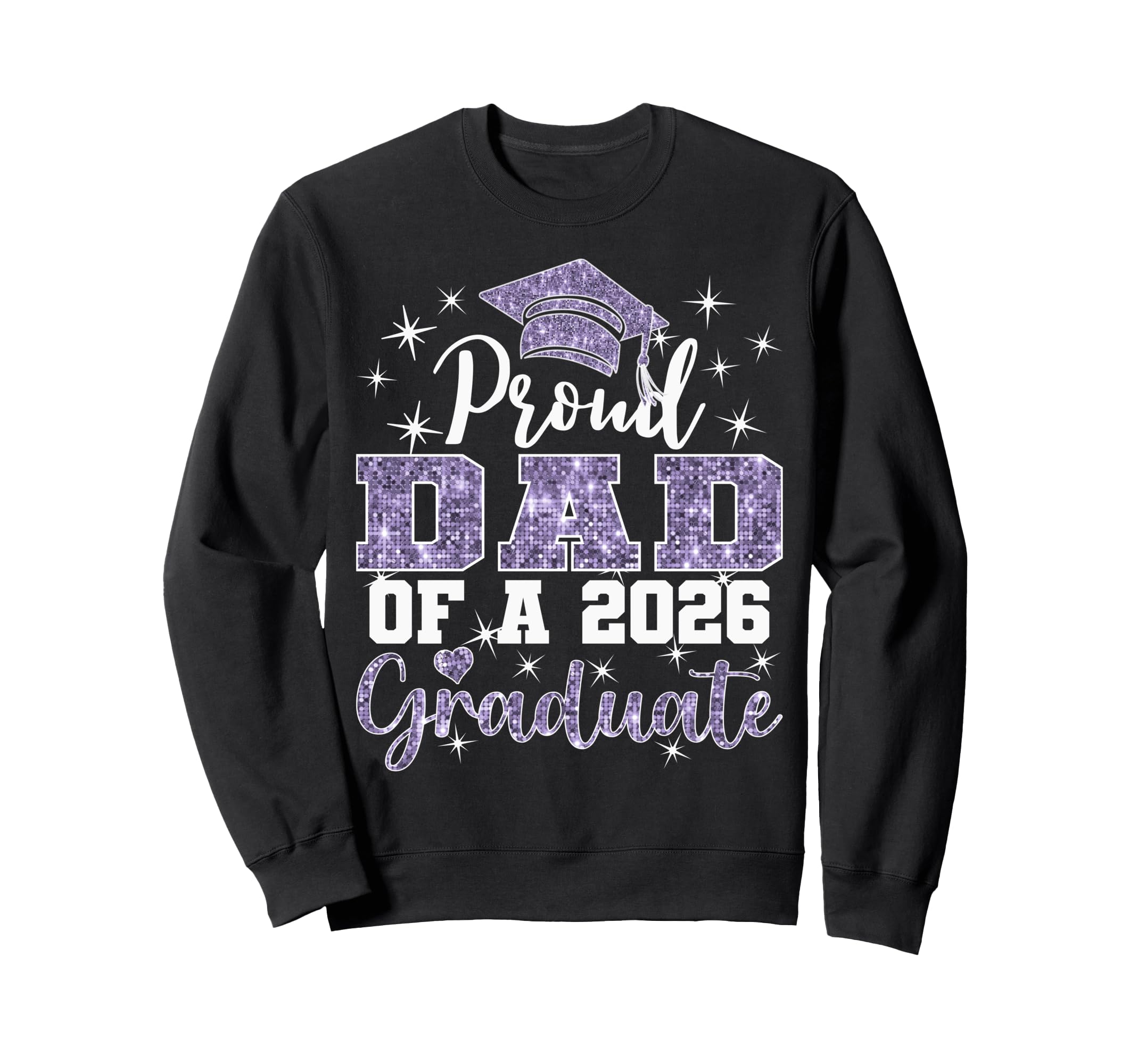 Super Proud Dad 2026 Graduate Senior Sweatshirt - Unique Graphic Men Women - T-Shirt, Sweatshirt, Hoodie
