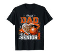 Proud Dad Senior 2026 Basketball T-Shirt - Trendy Graphic Men Women - T-Shirt, Sweatshirt, Hoodie