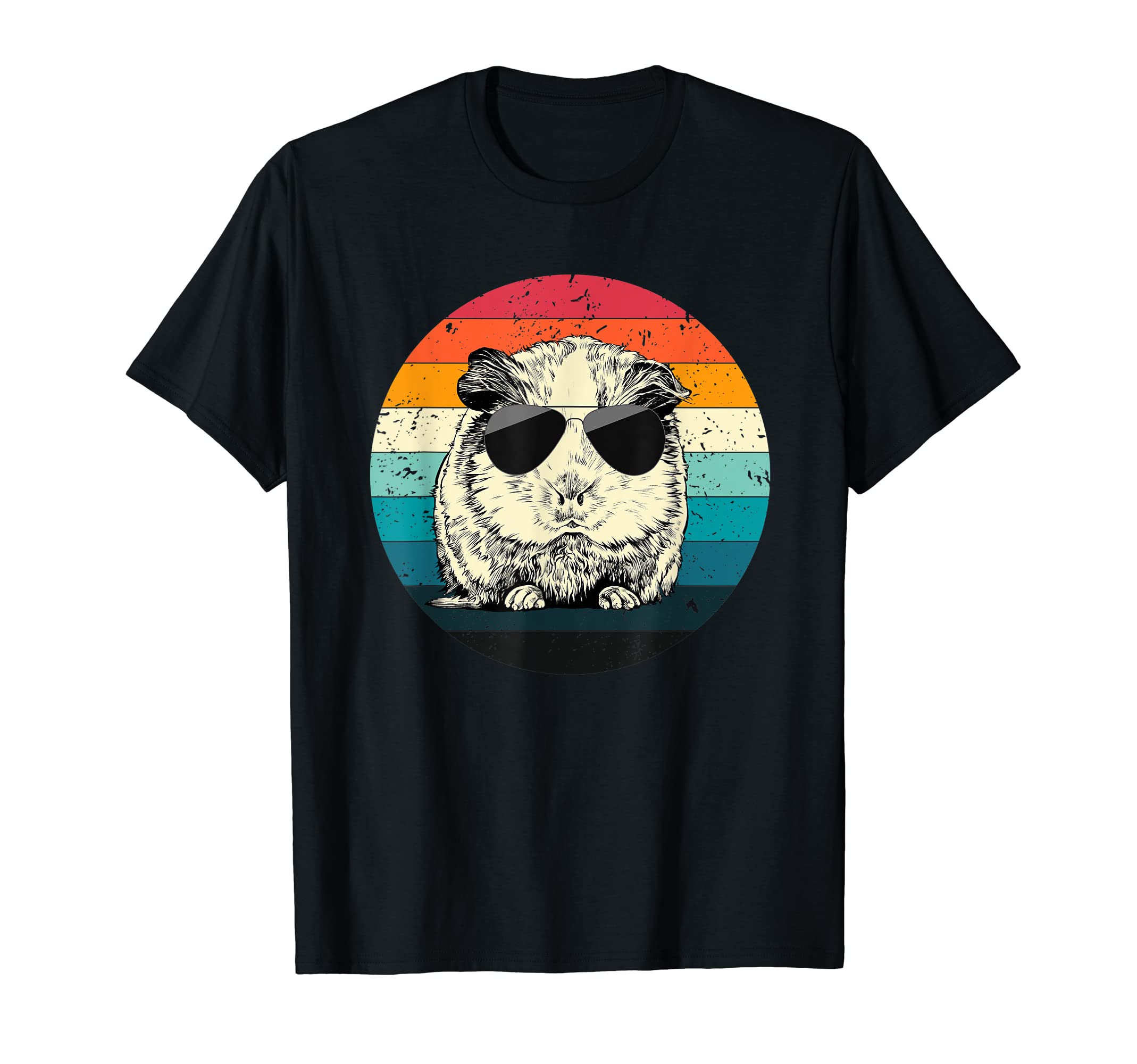 Guinea Pig Sunglasses Animal T-Shirt - Casual Everyday Wear Men Women - T-Shirt, Sweatshirt, Hoodie