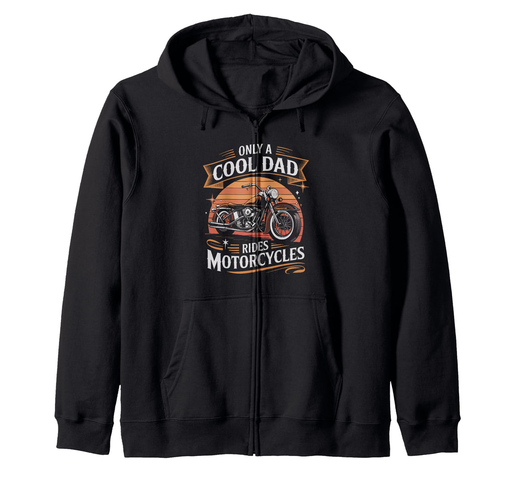Motorcycle Father Rider Biker Dad Sweatshirt - Novelty Apparel Men Women - T-Shirt, Sweatshirt, Hoodie