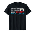 Funny Dad Gamer Video Game Dad Gaming T-Shirt - Minimalist Print Unisex - T-Shirt, Sweatshirt, Hoodie