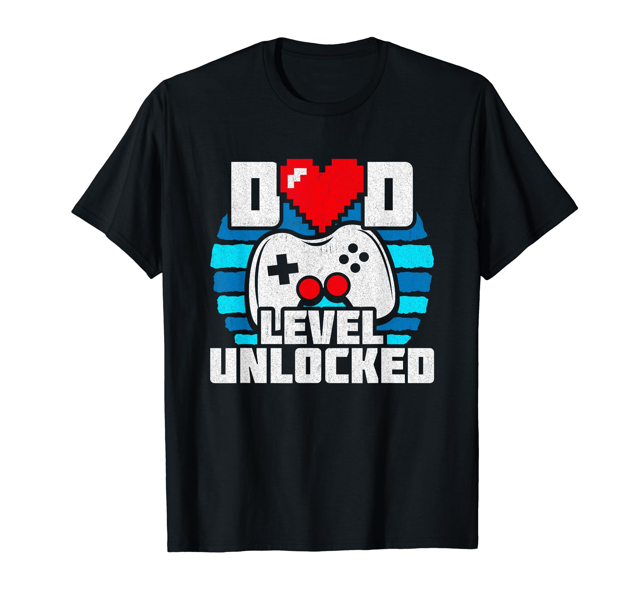 Announcement Gamer Dad New Dad Level T-Shirt - Minimalist Print Unisex - T-Shirt, Sweatshirt, Hoodie