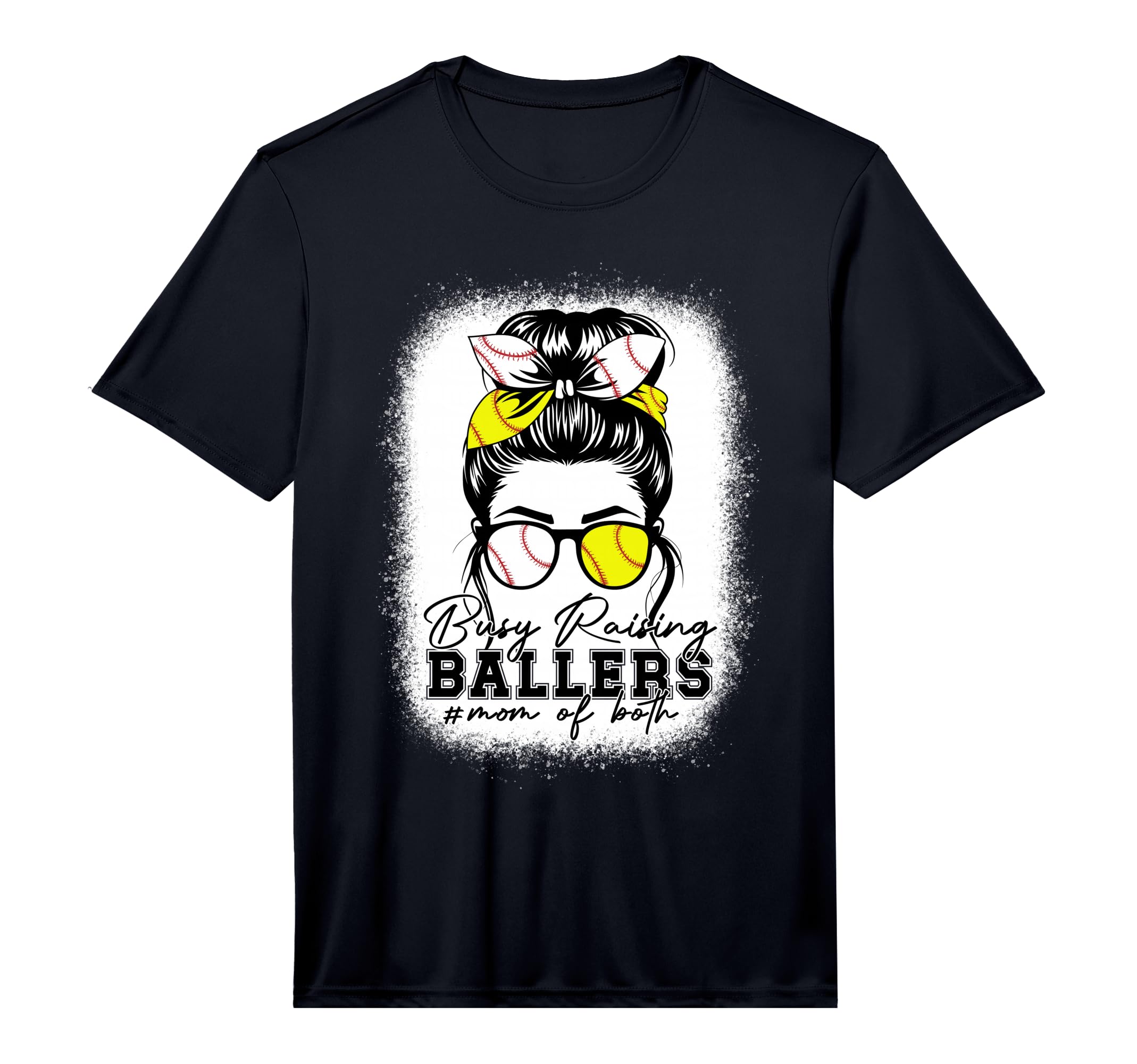 Busy Raising Ballers Baseball Softball T-Shirt - Fun Novelty Design Unisex - T-Shirt, Sweatshirt, Hoodie