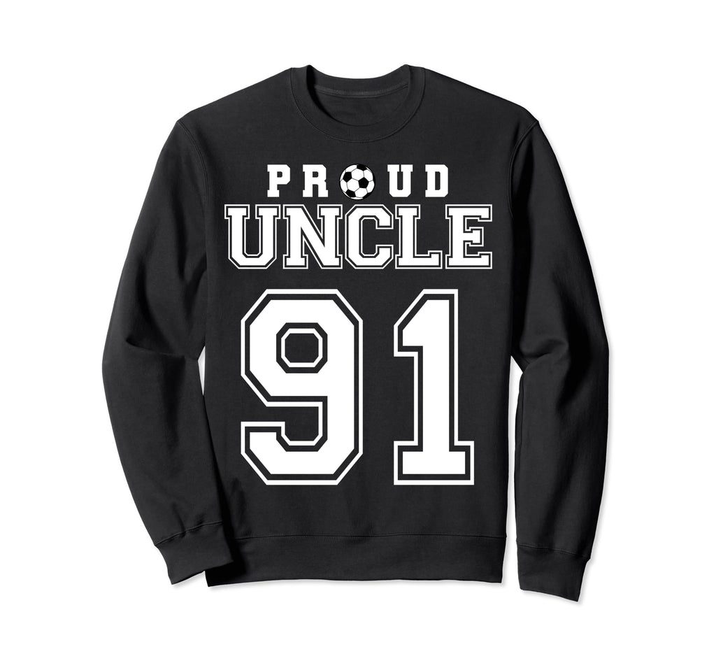 Number 91 Custom Proud Soccer Sweatshirt - Aesthetic Graphic for Adults - T-Shirt, Sweatshirt, Hoodie
