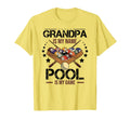 Grandpa Is My Name Pool Is My Game T-Shirt - Streetwear Style Men Women - T-Shirt, Sweatshirt, Hoodie