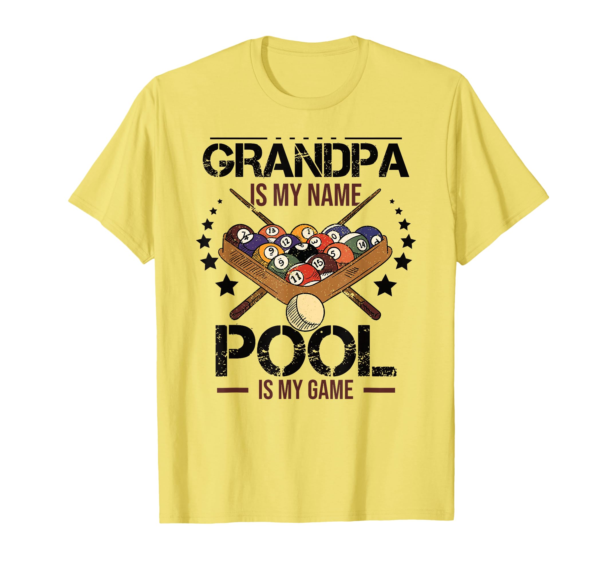 Grandpa Is My Name Pool Is My Game T-Shirt - Streetwear Style Men Women - T-Shirt, Sweatshirt, Hoodie