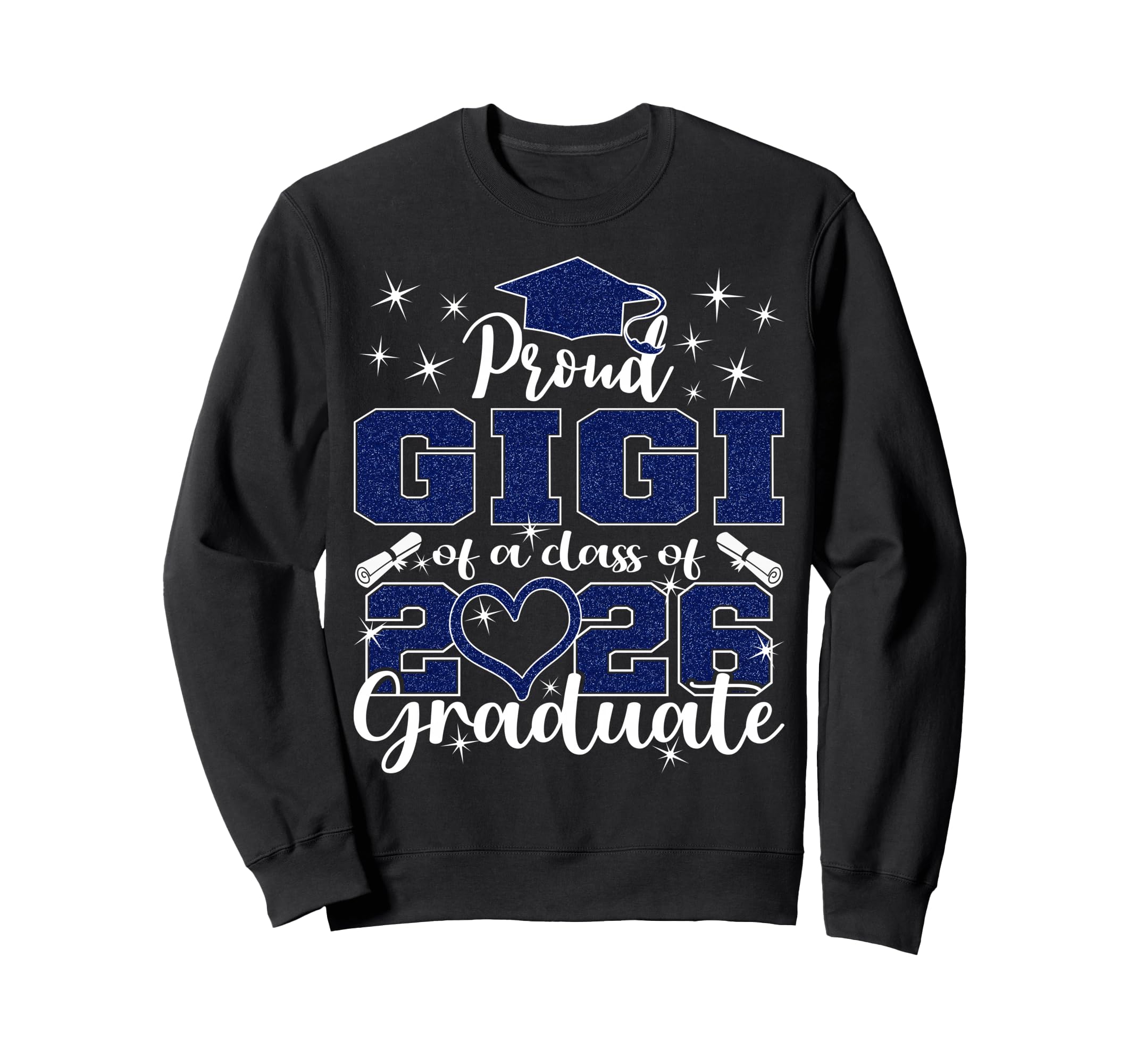 Super Proud Gigi 2026 Graduate Senior Sweatshirt - Minimalist Print Unisex - T-Shirt, Sweatshirt, Hoodie