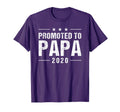 Mens Promoted To Papa 2020 New Dad Soon T-Shirt - Novelty Apparel Unisex - T-Shirt, Sweatshirt, Hoodie
