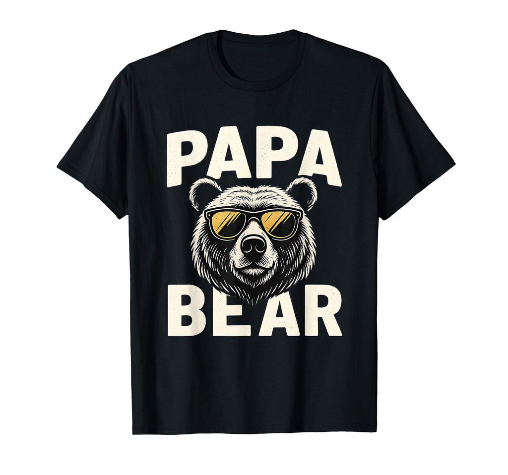 Papa Bear Dads Who Rock T-Shirt - Casual Everyday Wear for Adults - T-Shirt, Sweatshirt, Hoodie
