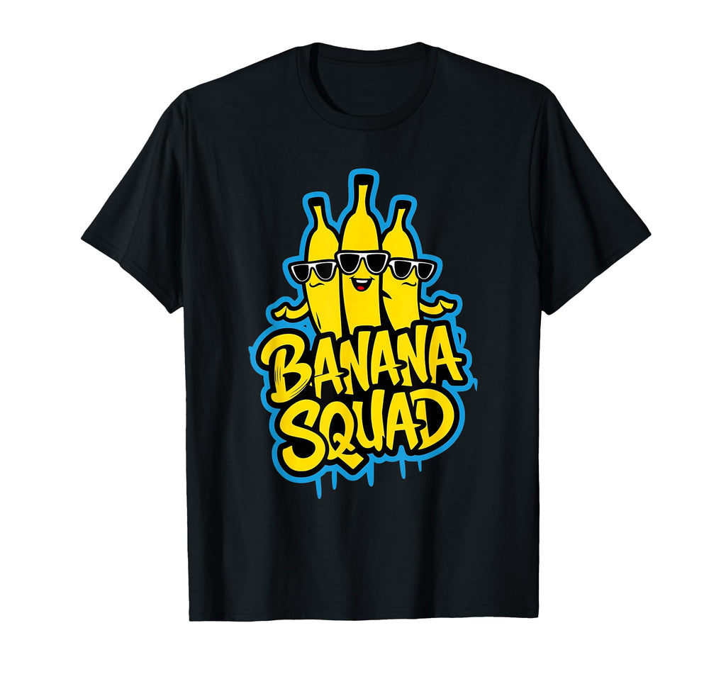 Fun Banana Squad Bananas Halloween T-Shirt - Trendy Graphic Men Women - T-Shirt, Sweatshirt, Hoodie