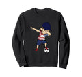 United States Dabbing Soccer Usa Sweatshirt - Casual Everyday Wear Unisex - T-Shirt, Sweatshirt, Hoodie