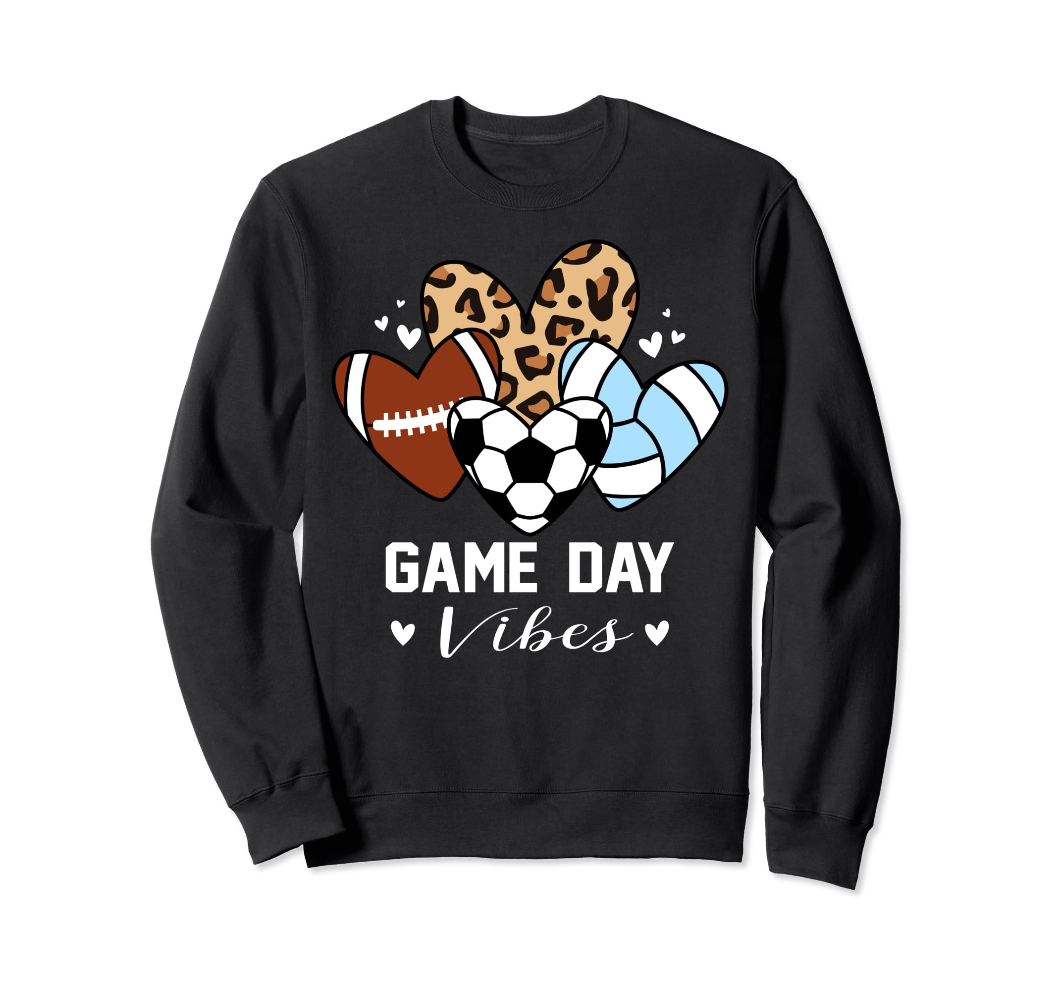 Game Day Vibes Funny Soccer Sweatshirt - Custom Art Print Unisex - T-Shirt, Sweatshirt, Hoodie