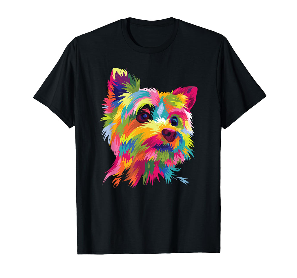 Colorful Pop Art Yorkshire T-Shirt - Casual Everyday Wear Men Women - T-Shirt, Sweatshirt, Hoodie