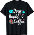 Funny Dog Books Coffee Costume - Adult & Kids T-Shirts, Sweatshirts & Hoodies apparel design preview 1