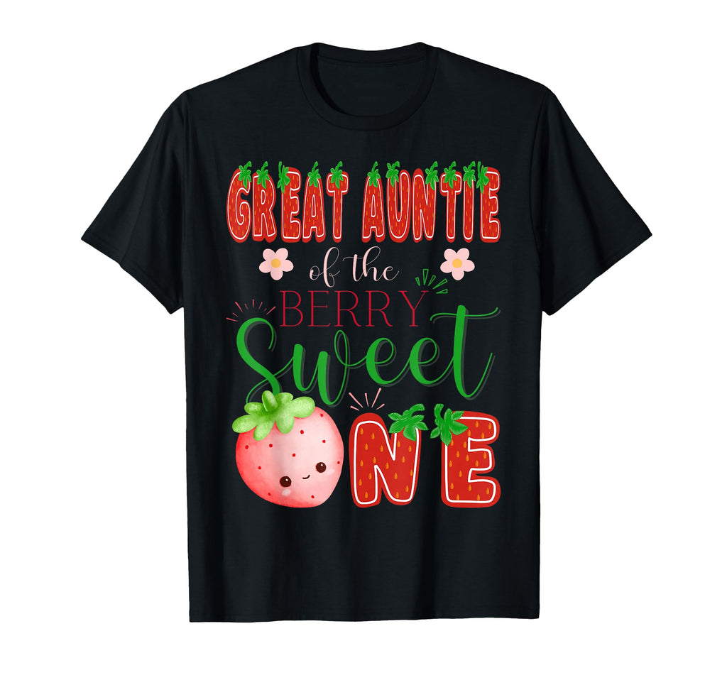 Great Auntie Berry Sweet One 1St T-Shirt - Trendy Graphic Men Women - T-Shirt, Sweatshirt, Hoodie