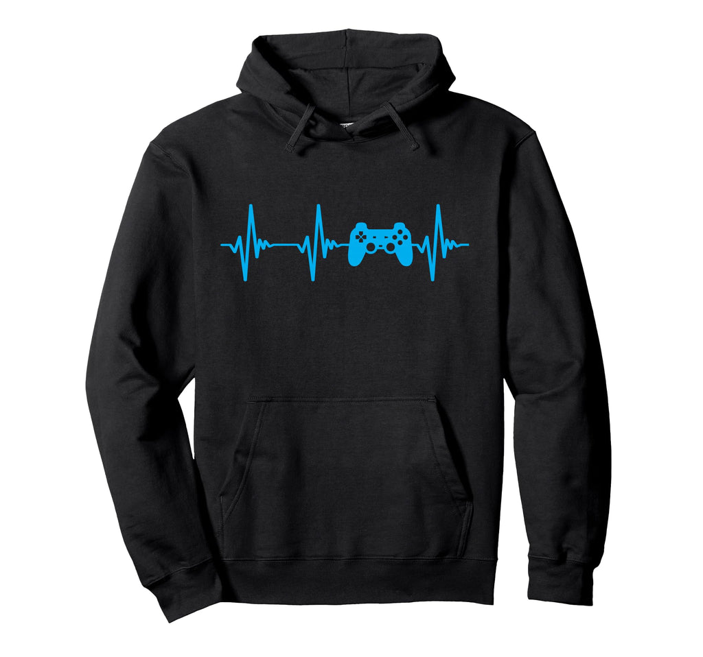 Heartbeat Gamer Gaming Sweatshirts Sweatshirt - Trendy Graphic for Adults - T-Shirt, Sweatshirt, Hoodie