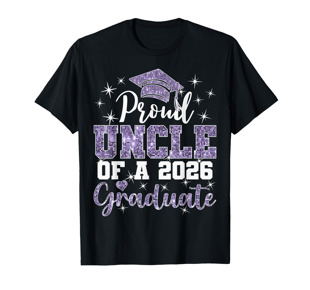 Super Proud Uncle 2026 Graduate Senior T-Shirt - Aesthetic Graphic Unisex - T-Shirt, Sweatshirt, Hoodie
