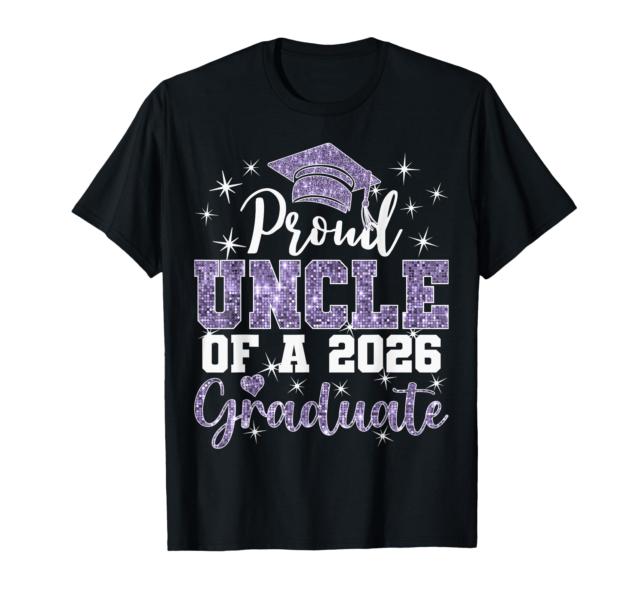 Super Proud Uncle 2026 Graduate Senior T-Shirt - Aesthetic Graphic Unisex - T-Shirt, Sweatshirt, Hoodie