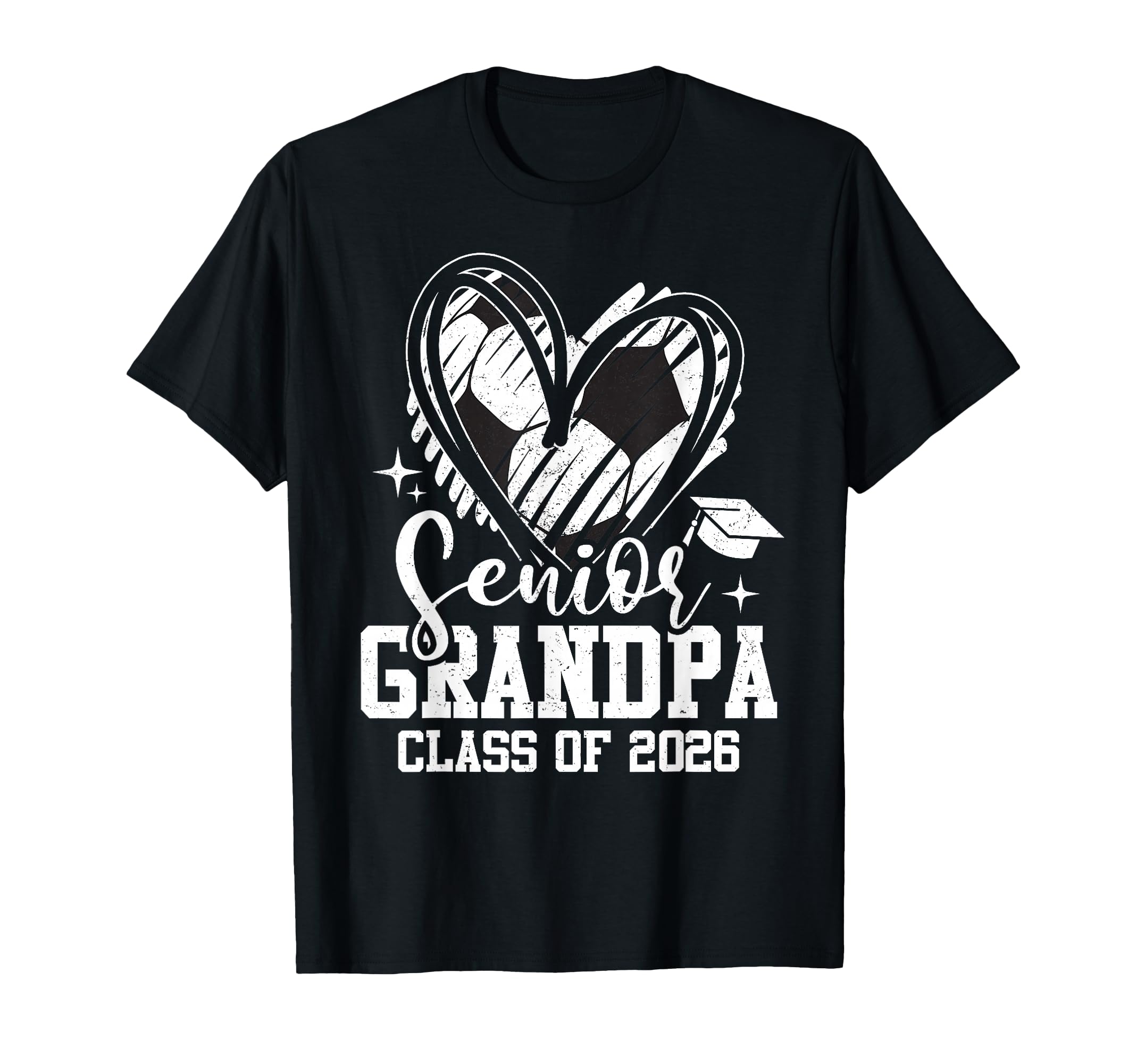 Senior Grandpa Class 2026 Soccer T-Shirt - Aesthetic Graphic Men Women - T-Shirt, Sweatshirt, Hoodie
