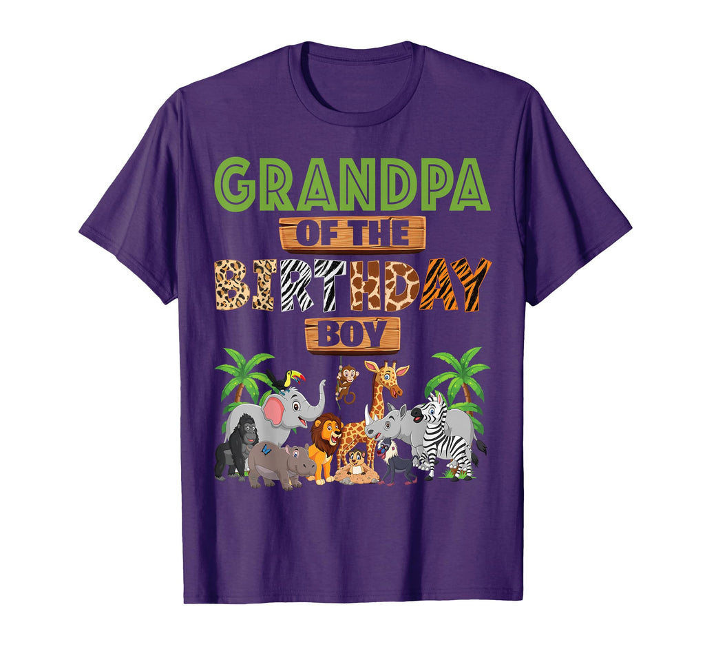 Wild Grandpa Birthday Zoo Safari T-Shirt - Fun Novelty Design Unisex - T-Shirt, Sweatshirt, Hoodie