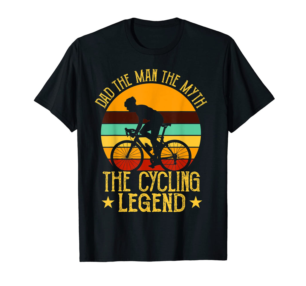Dad Cycling Legend Cyclist Dad Outfit T-Shirt - Custom Art Print Unisex - T-Shirt, Sweatshirt, Hoodie