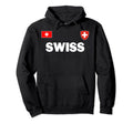 Swiss Football Soccer Jersey Ball Travel Hoodie - Unique Graphic Men Women - T-Shirt, Sweatshirt, Hoodie