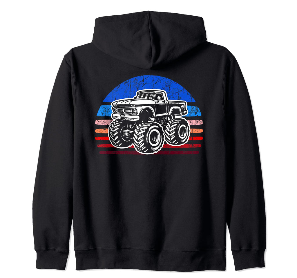 Monster Truck Dad Fathers Day Click More T-Shirt - Graphic Print Men Women - T-Shirt, Sweatshirt, Hoodie