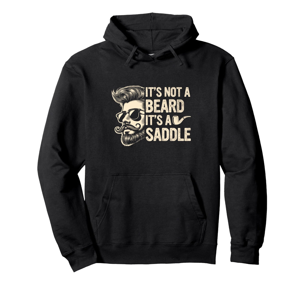 Bearded Dad Fathers Day Its Not Beard Hoodie - Unique Graphic for Adults - T-Shirt, Sweatshirt, Hoodie