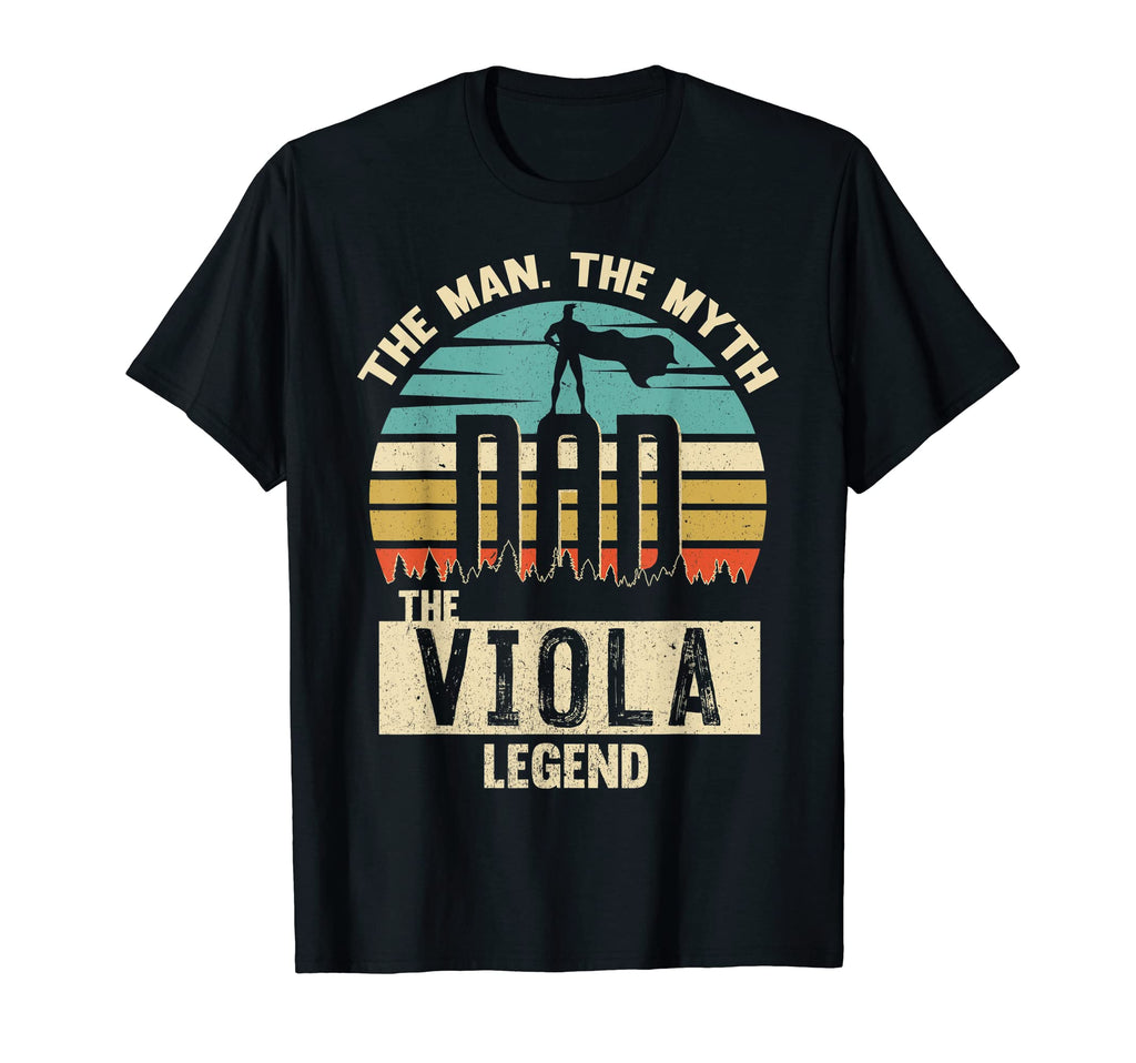 Myth Legend Dad Viola T-Shirt - Minimalist Print Men Women - T-Shirt, Sweatshirt, Hoodie