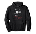 Music World Off Music Lovers Djs Hoodie - Novelty Apparel for Adults - T-Shirt, Sweatshirt, Hoodie