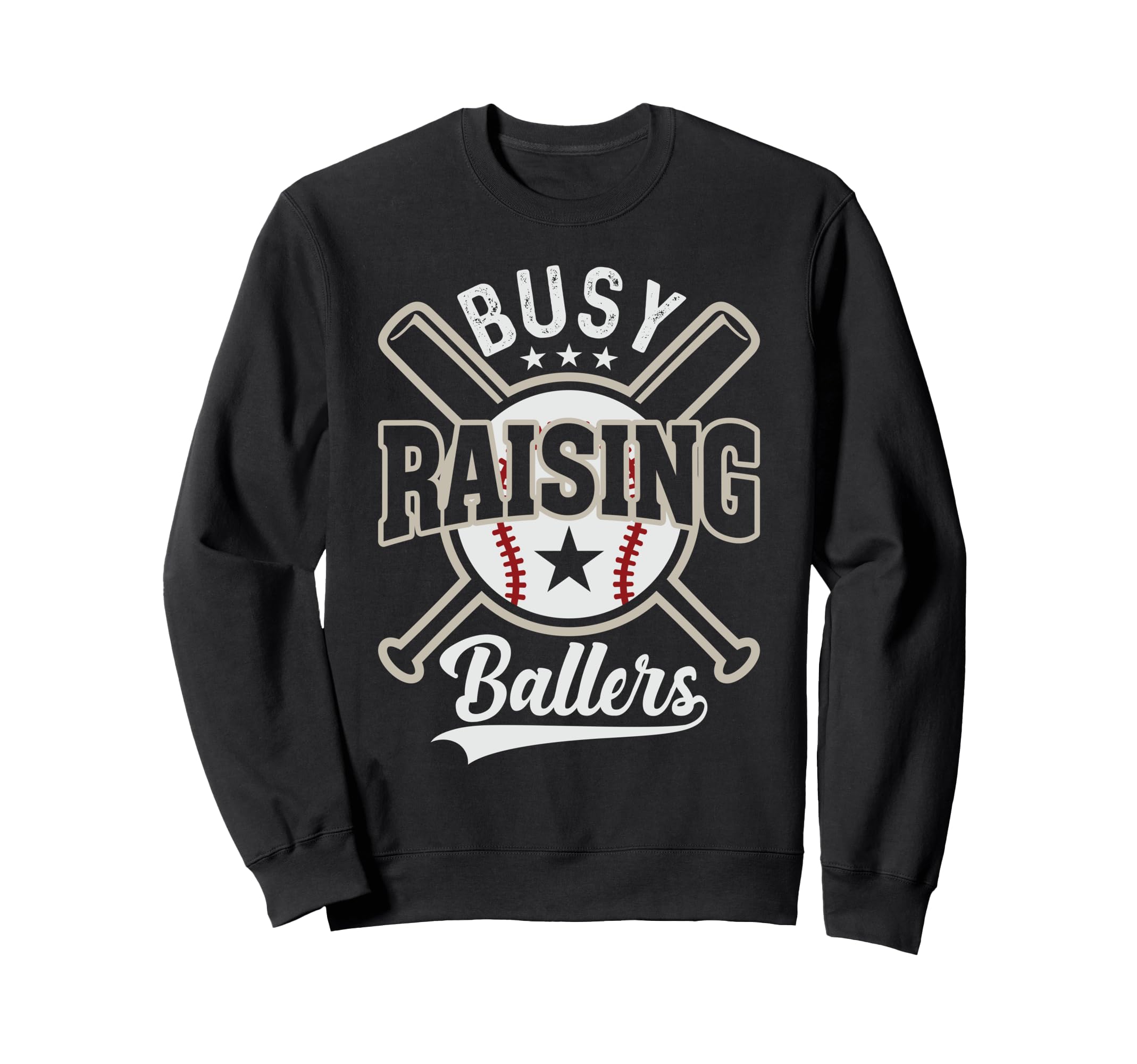 Funny Baseball Busy Raising Sweatshirt - Streetwear Style for Adults - T-Shirt, Sweatshirt, Hoodie