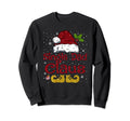 Single Dad Claus Matching Family Santa Sweatshirt - Graphic Print Unisex - T-Shirt, Sweatshirt, Hoodie