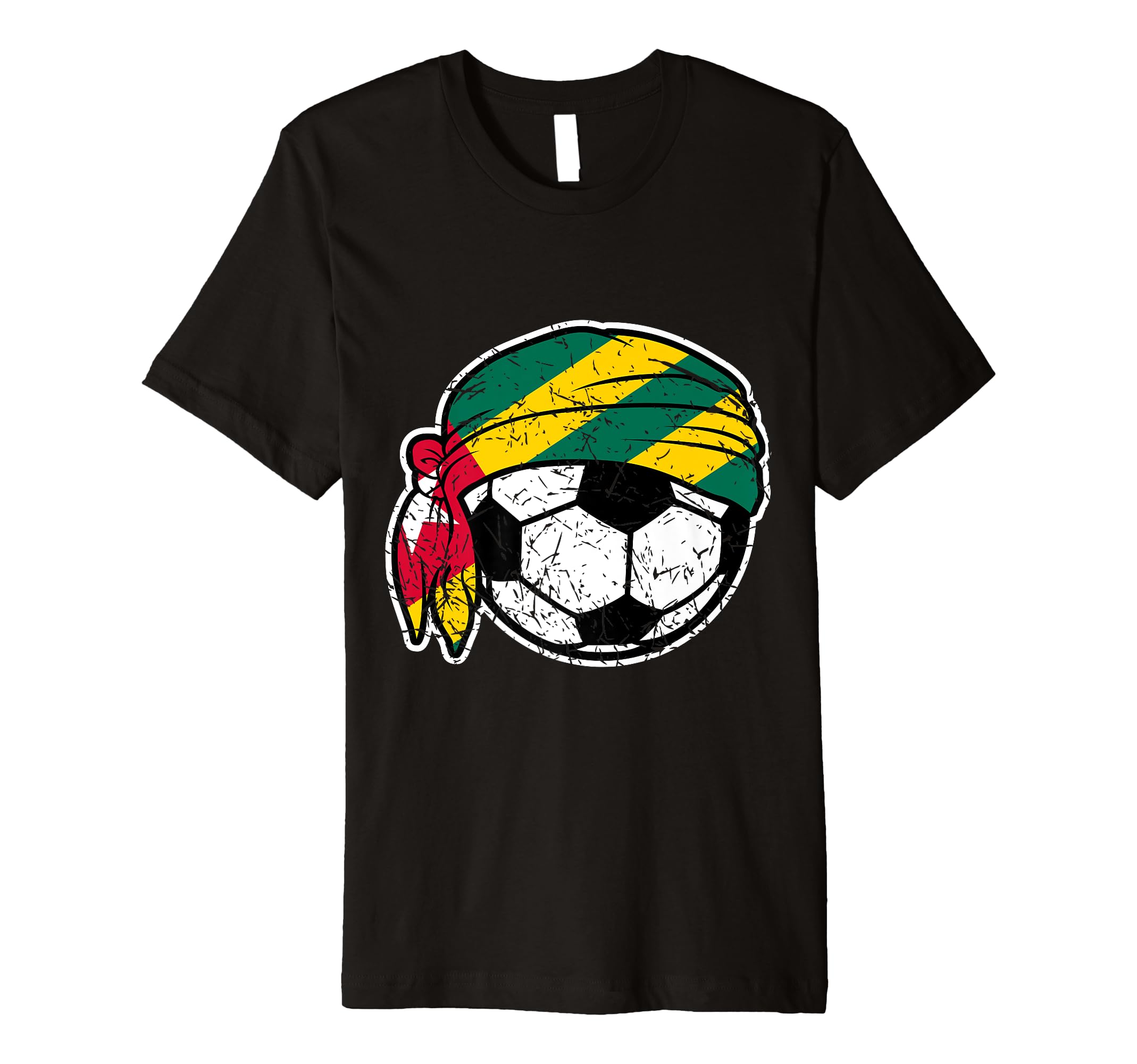 Togolese Heritage Soccer Fans Proud T-Shirt - Novelty Apparel Men Women - T-Shirt, Sweatshirt, Hoodie