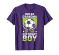 Great Grandma Birthday Soccer Player T-Shirt - Custom Art Print Men Women - T-Shirt, Sweatshirt, Hoodie