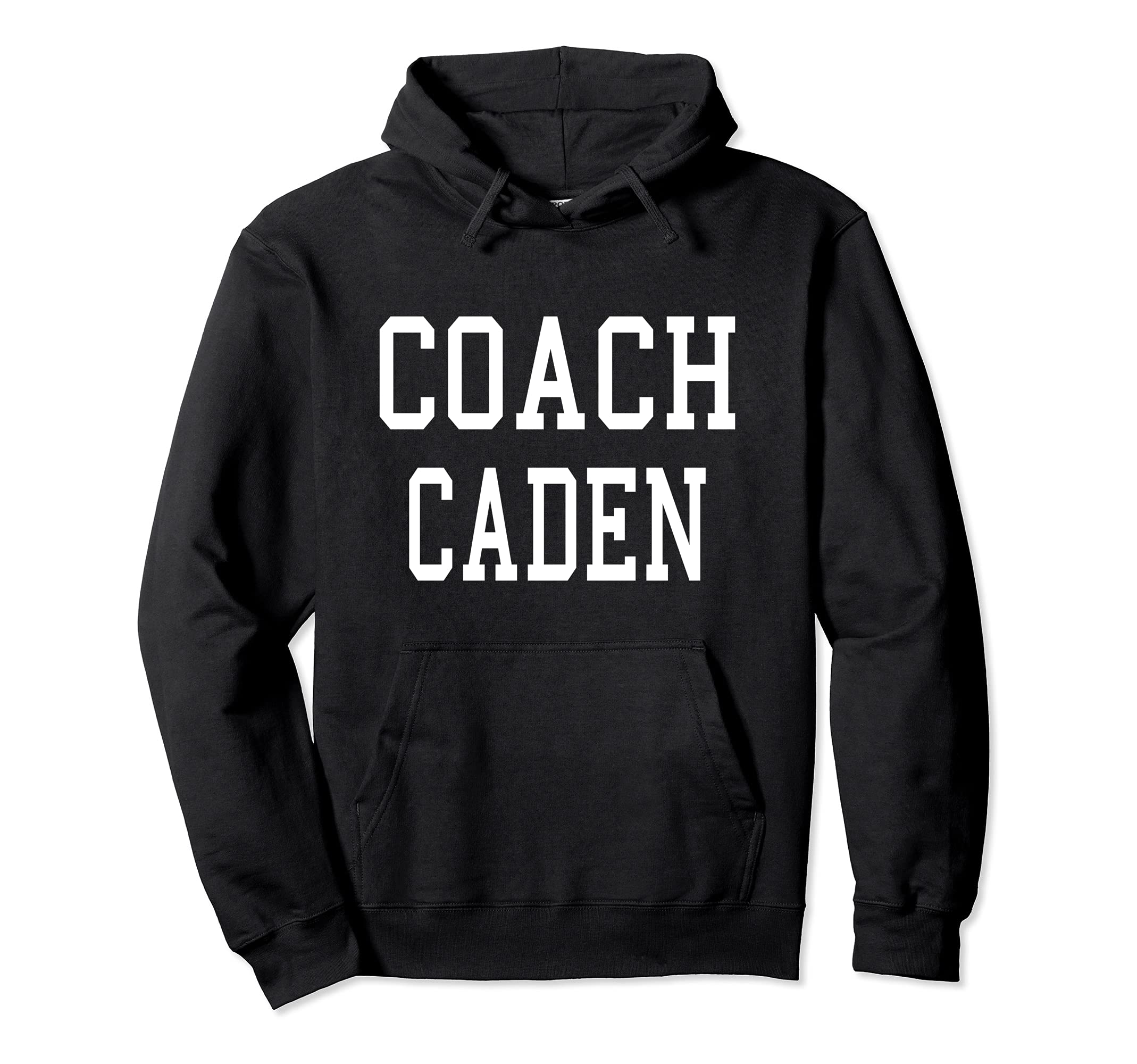 Coach Caden Custom Football Soccer Hoodie - Custom Art Print Unisex - T-Shirt, Sweatshirt, Hoodie