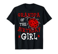 Grandpa Birthday Ladybug Bday Party T-Shirt - Trendy Graphic for Adults - T-Shirt, Sweatshirt, Hoodie
