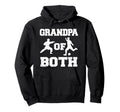 Grandpa Both Funny Soccer And Karate Hoodie - Unique Graphic for Adults - T-Shirt, Sweatshirt, Hoodie