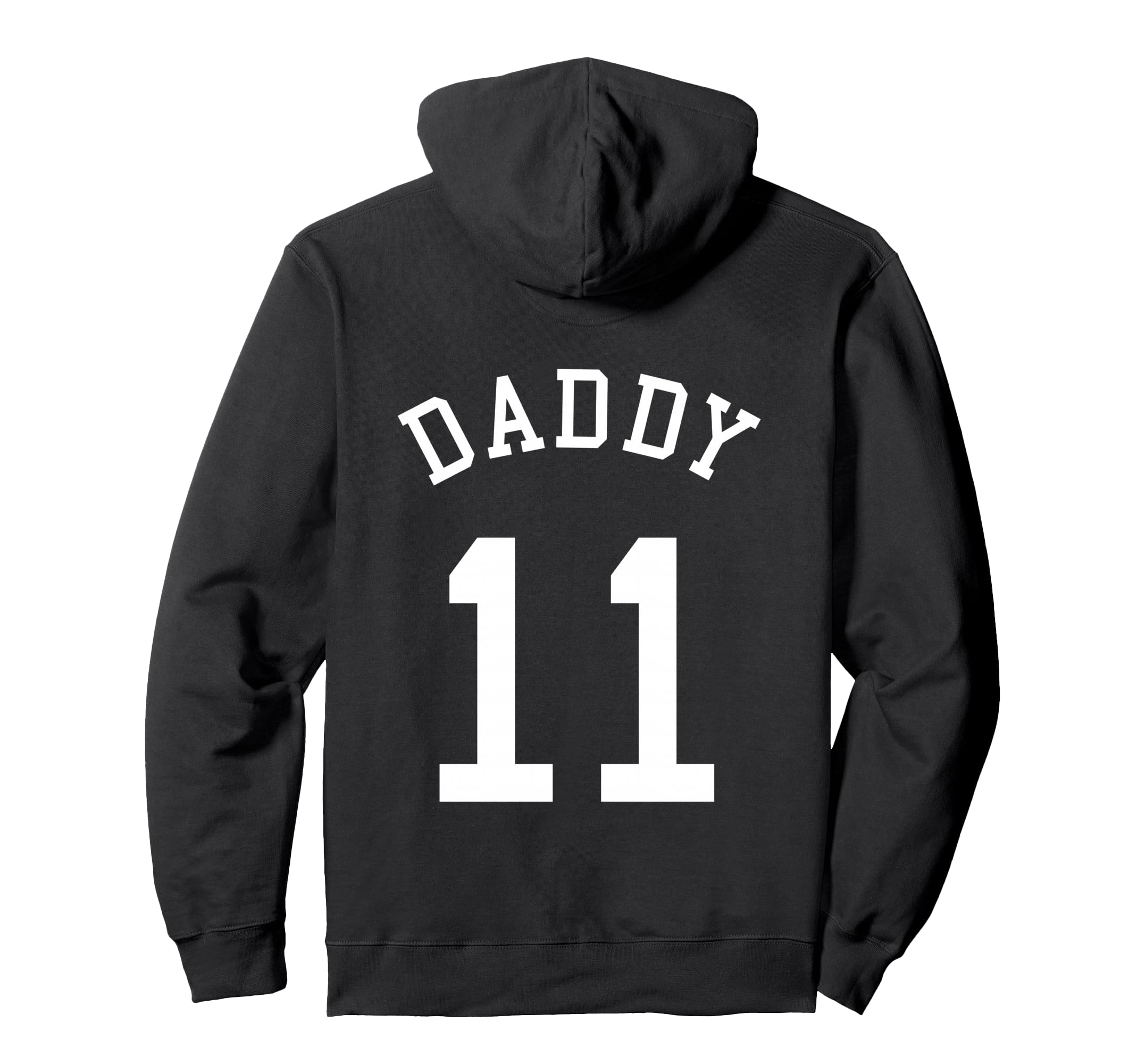 Daddy Team Uniform 11 Handball Dad Hoodie - Minimalist Print Men Women - T-Shirt, Sweatshirt, Hoodie